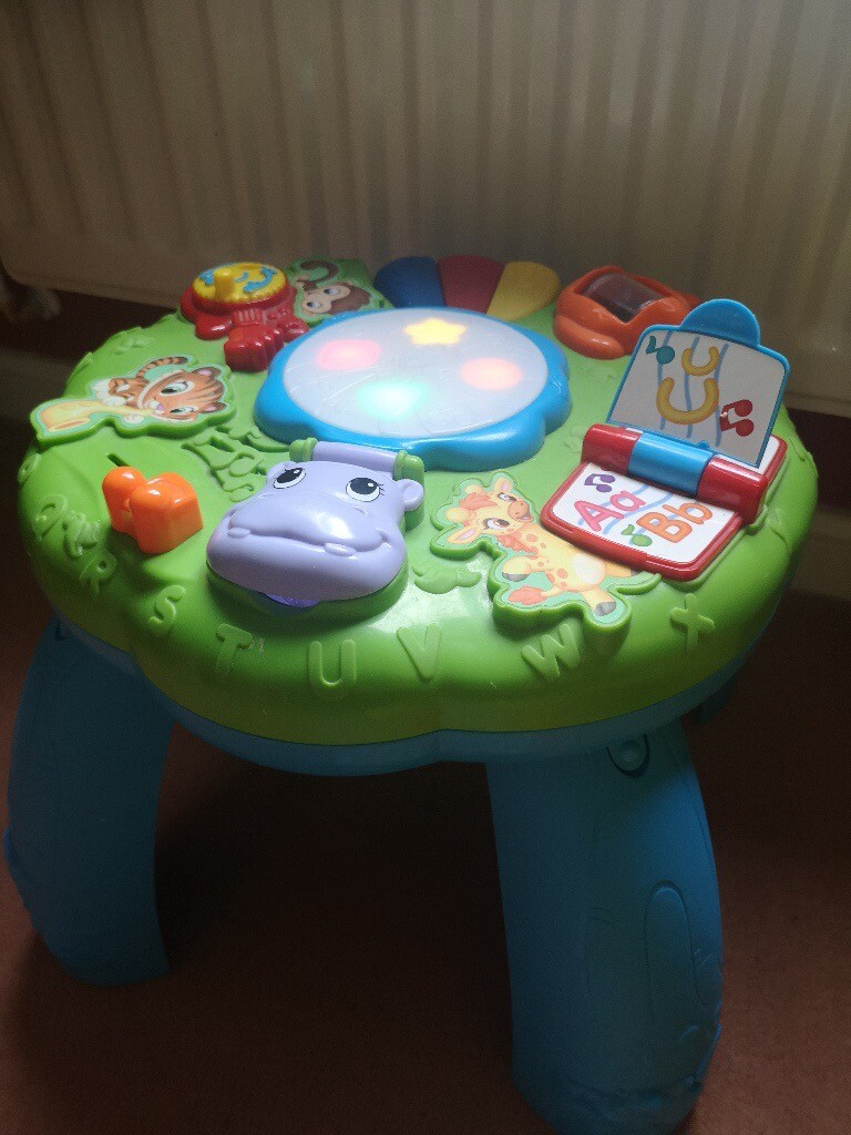 leapfrog activity table animal adventure